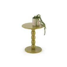 CIRILLA bedside table olive green